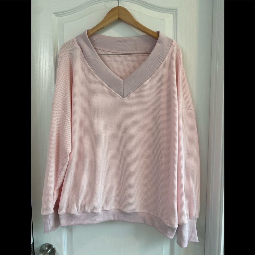 Waffle knit Top
